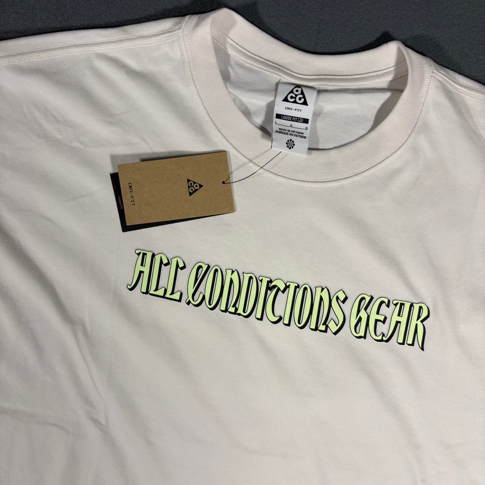 Nike ACG Dri-FIT Iguana‎ Phantom T-Shirt Loose Fit Large